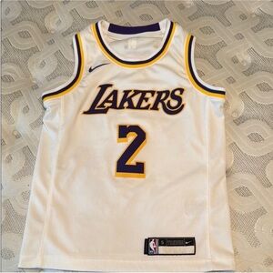 Lakers White Basketball Jersey